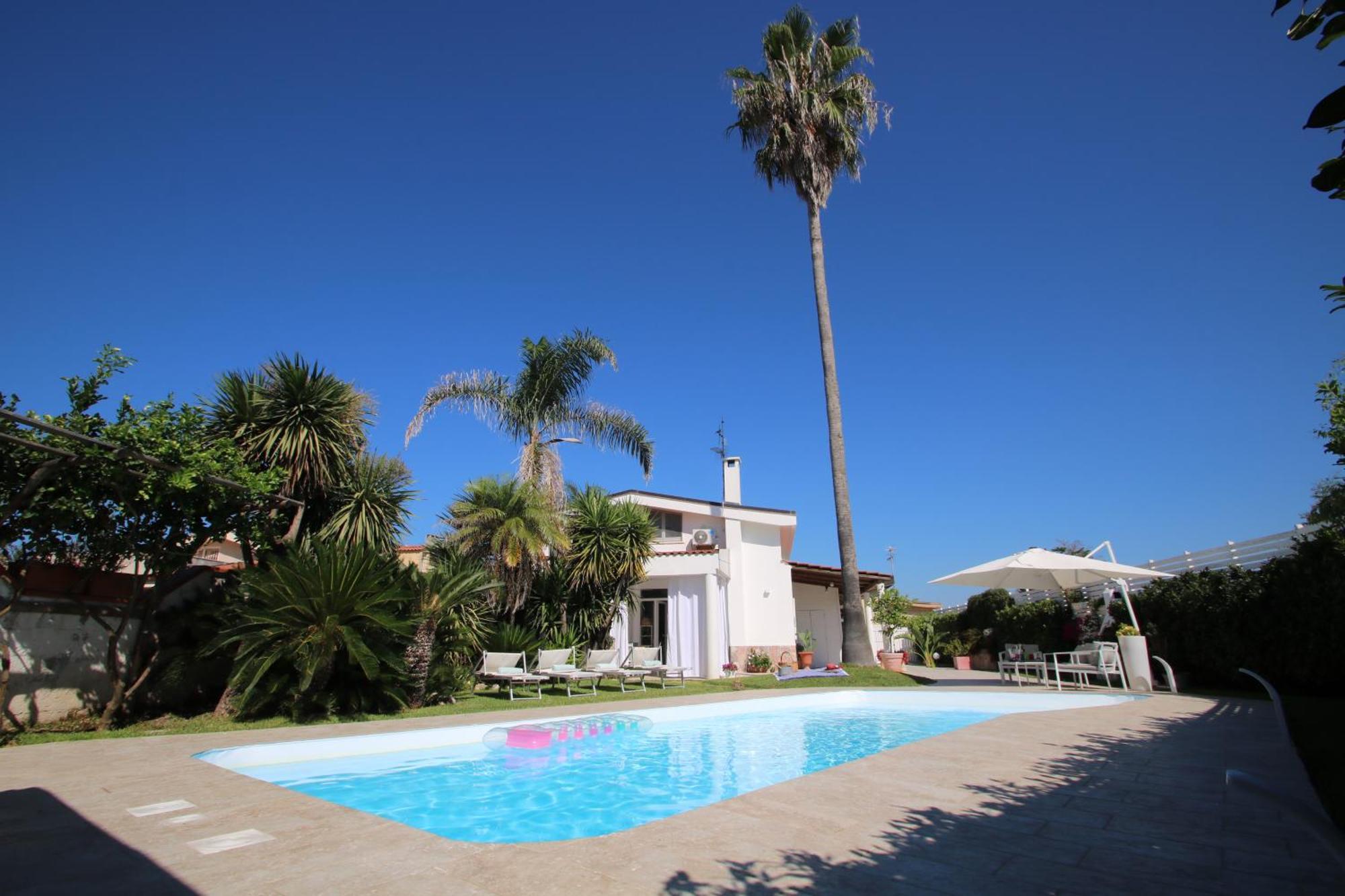 Edri Beach House - Villa Con Piscina ปอนเตกัญญาโน ภายนอก รูปภาพ