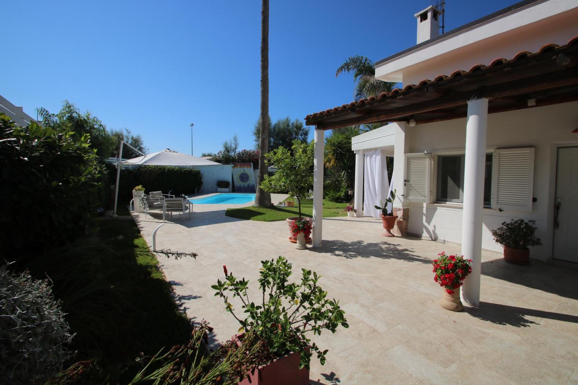 Edri Beach House - Villa Con Piscina ปอนเตกัญญาโน ภายนอก รูปภาพ